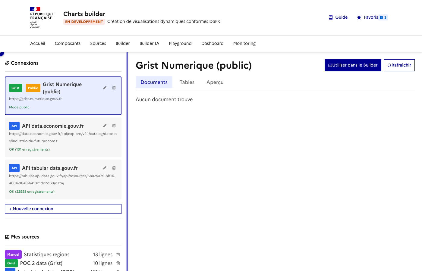 Explorateur Grist